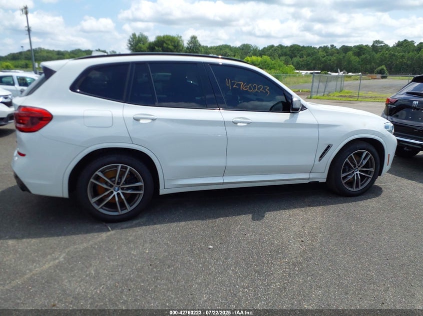 2018 BMW X3 M40I VIN: 5UXTS3C59J0Z02209 Lot: 42760223
