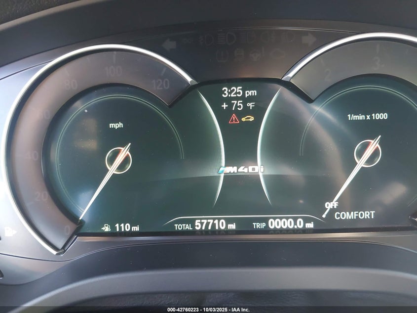 2018 BMW X3 M40I VIN: 5UXTS3C59J0Z02209 Lot: 42760223