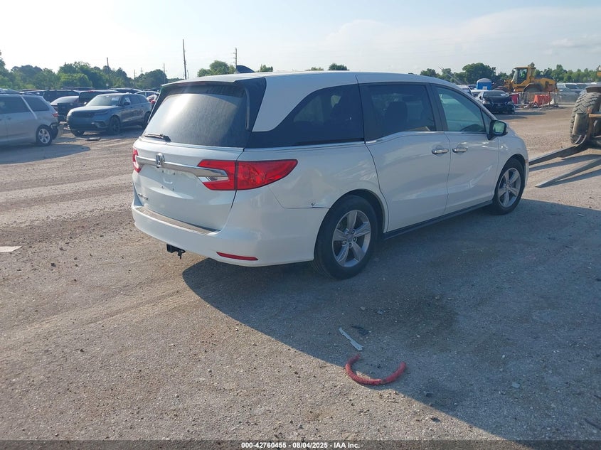 Vin: 5fnrl6h72lb008089, lot: 43253780, honda odyssey ex-l/ex-l w/navi   res 20204
