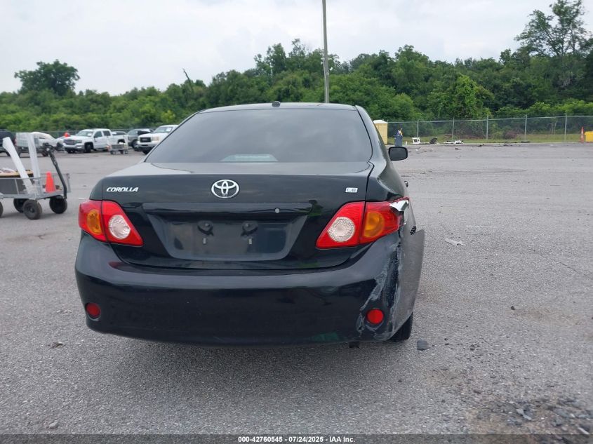 2010 Toyota Corolla Le VIN: 2T1BU4EE6AC344691 Lot: 42760545