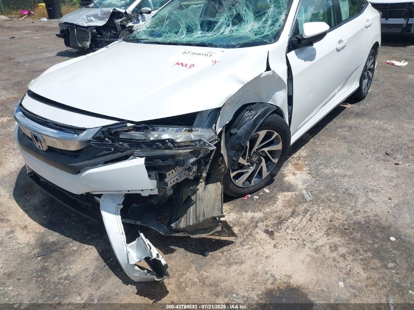 2017 Honda Civic Ex VIN: 19XFC2F78HE016354 Lot: 42760593