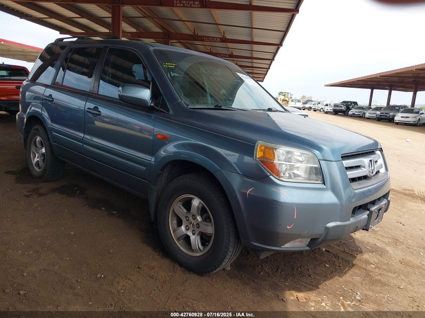 5FNYF18606B009002 2006 Honda Pilot Ex-L auction photo 1