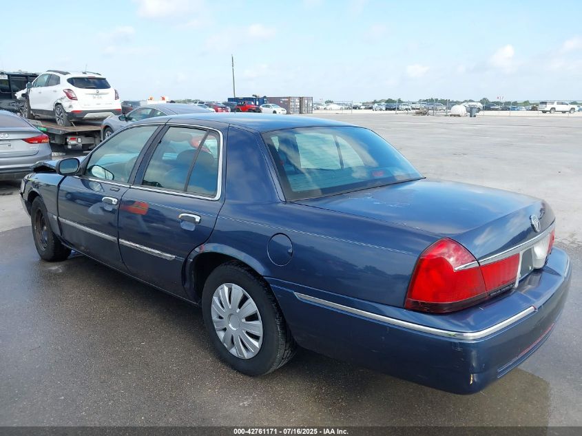 1998 Mercury Grand Marquis blue sedan gasoline 2MEFM75W8WX619197 photo #4