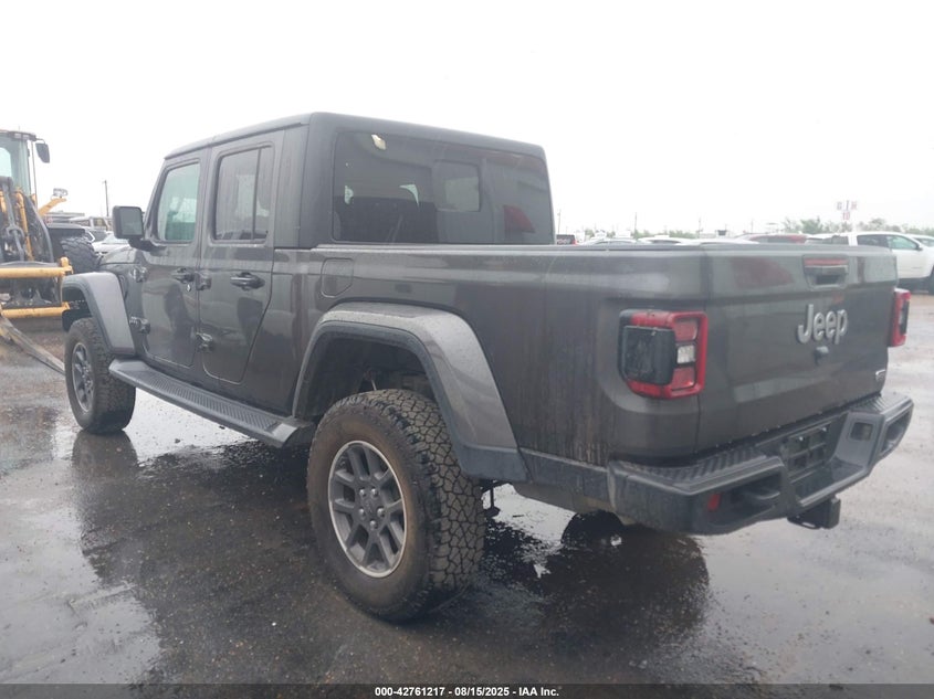 Vin: 1c6hjtfg2ll130216, lot: 43254542, jeep gladiator overland 4x4 20203