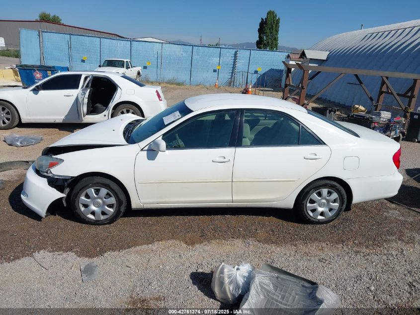 2004 Toyota Camry Le VIN: 4T1BE32K74U349130 Lot: 42761374