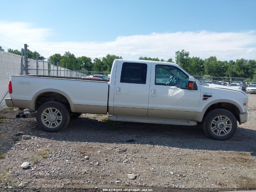 2008 Ford F-350 King Ranch VIN: 1FTWW31R38EC36325 Lot: 42761415