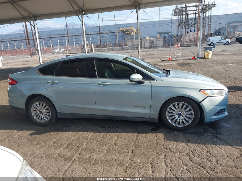 2014 FORD FUSION HYBRID S - 3FA6P0UU5ER368920