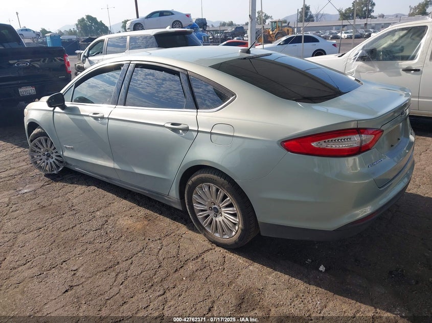 2014 FORD FUSION HYBRID S - 3FA6P0UU5ER368920