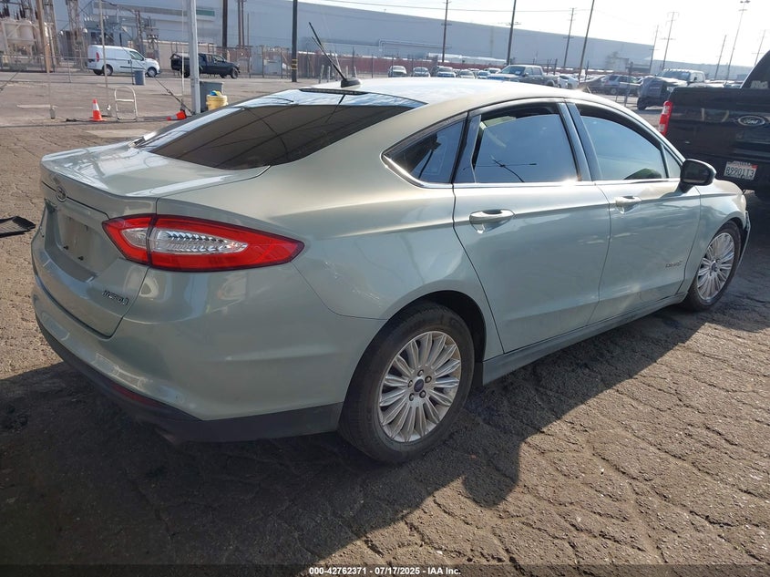 2014 FORD FUSION HYBRID S - 3FA6P0UU5ER368920