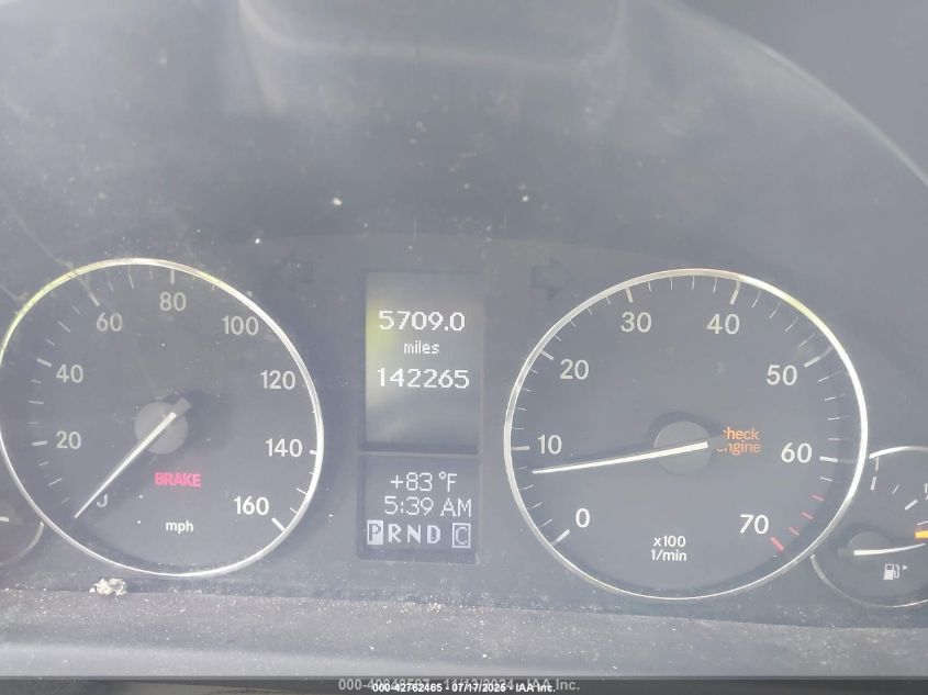 2007 Mercedes-Benz C 230 Sport VIN: WDBRF52H27F842768 Lot: 42762465