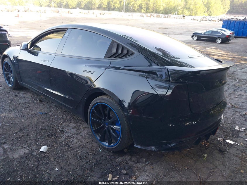 2018 Tesla Model 3 Long Range mid Range Black Lot 111042762529 Vin 5YJ3E1EA5JF010760