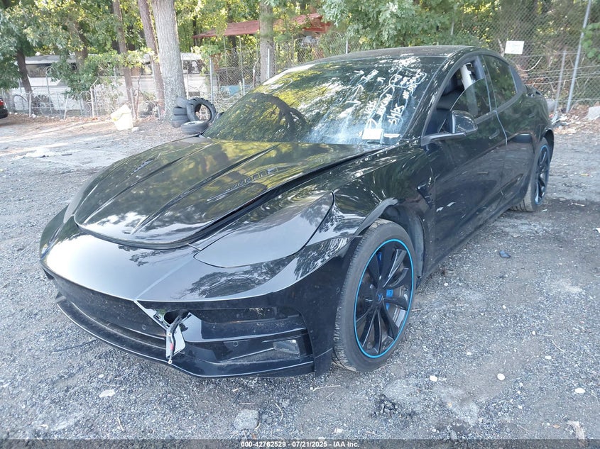 2018 Tesla Model 3 Long Range mid Range Black Lot 111042762529 Vin 5YJ3E1EA5JF010760
