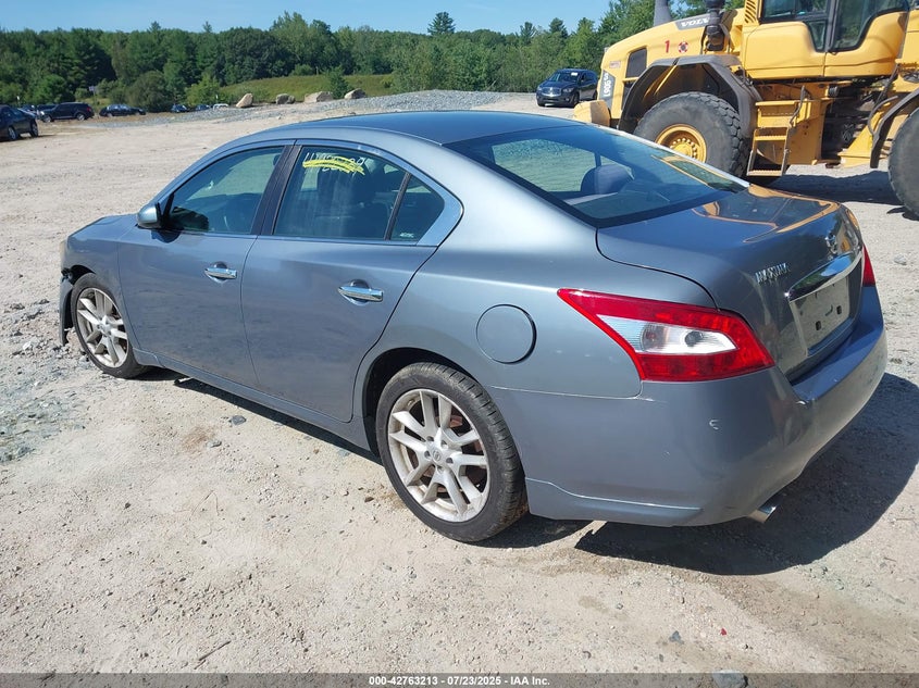 2010 Nissan Maxima 3.5 S blue sedan gasoline 1N4AA5APXAC820201 photo #4