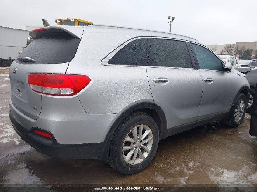 2018 Kia Sorento 2.4L Lx VIN: 5XYPG4A31JG346533 Lot: 42763381