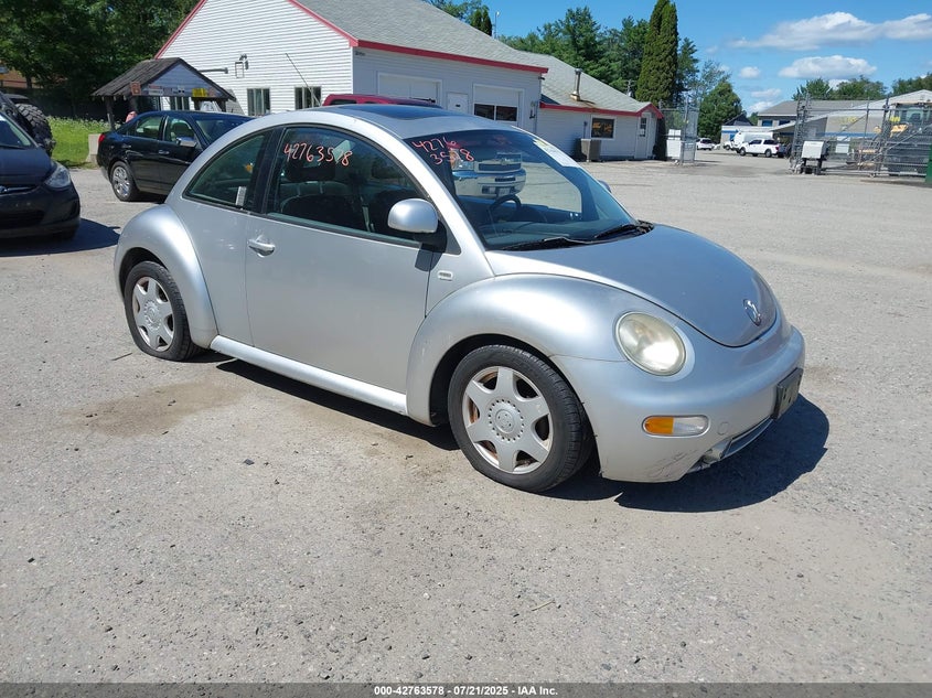 1999 Volkswagen New Beetle Gls silver coupe gasoline 3VWCC21C5XM460753 photo #1