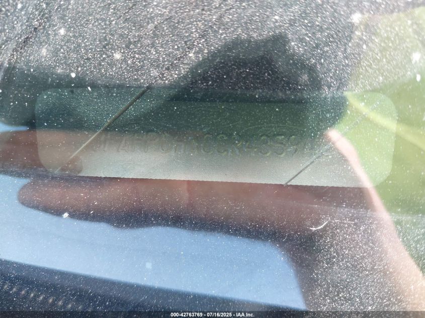 2012 Ford Fusion Se VIN: 3FAHP0HA0CR435946 Lot: 42763769