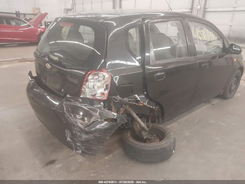 2004 Chevrolet Aveo VIN: KL1TD62624B273903 Lot: 42763911