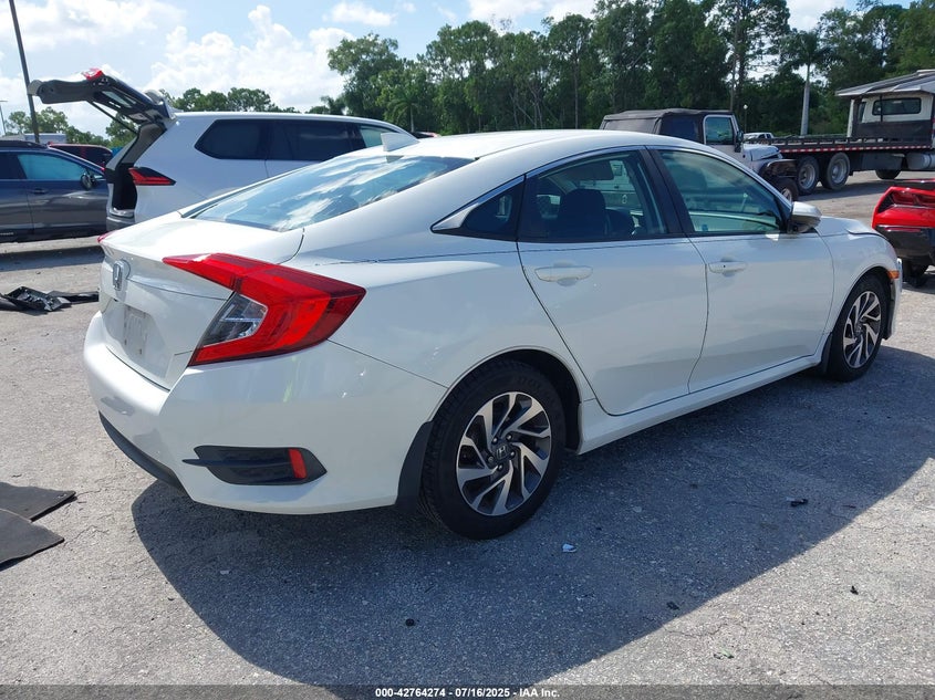 VIN 19XFC2F72JE010717 2018 HONDA CIVIC EX