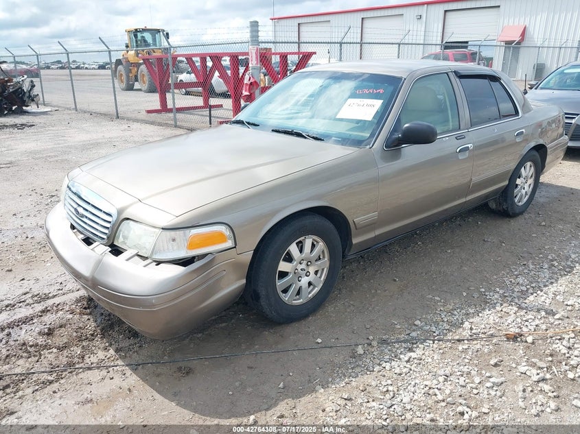 2006 Ford Crown Victoria Lx/Lx Sport beige sedan gasoline 2FAFP74W86X132162 photo #3