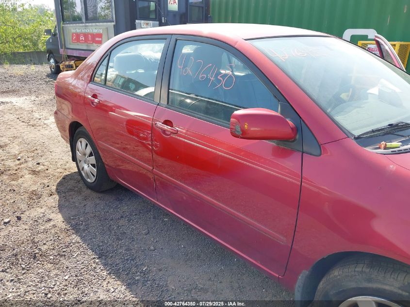 2004 Toyota Corolla Le VIN: 2T1BR32E74C274333 Lot: 42764350