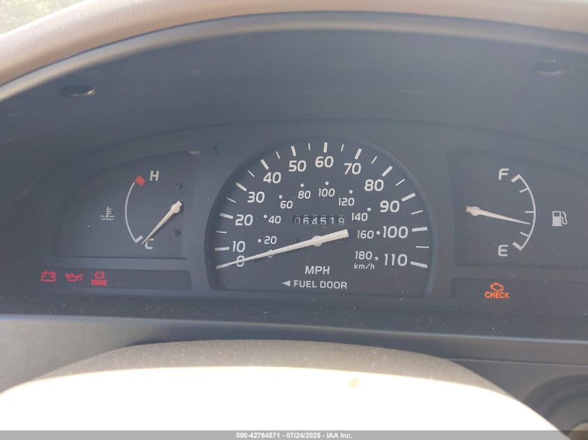 2001 Toyota Tacoma VIN: 5TENL42N21Z844362 Lot: 42764571