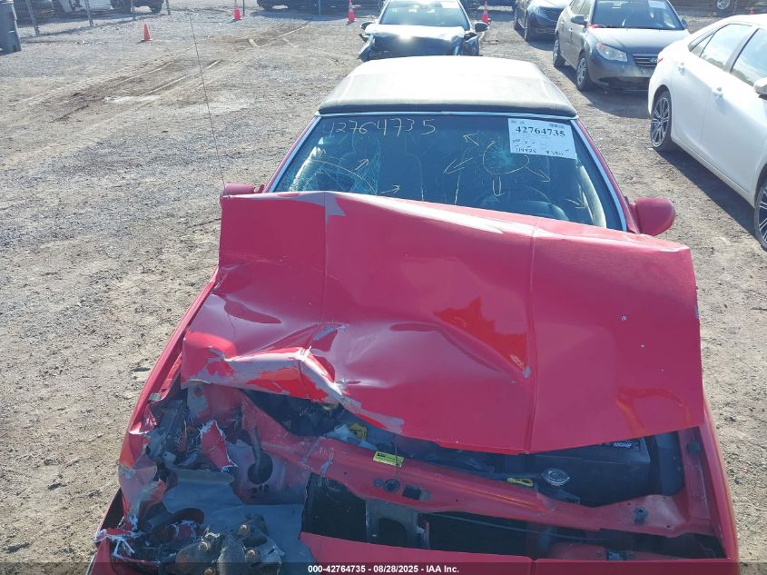 1995 Chrysler Lebaron Gtc VIN: 1C3EU4531SF609476 Lot: 42764735