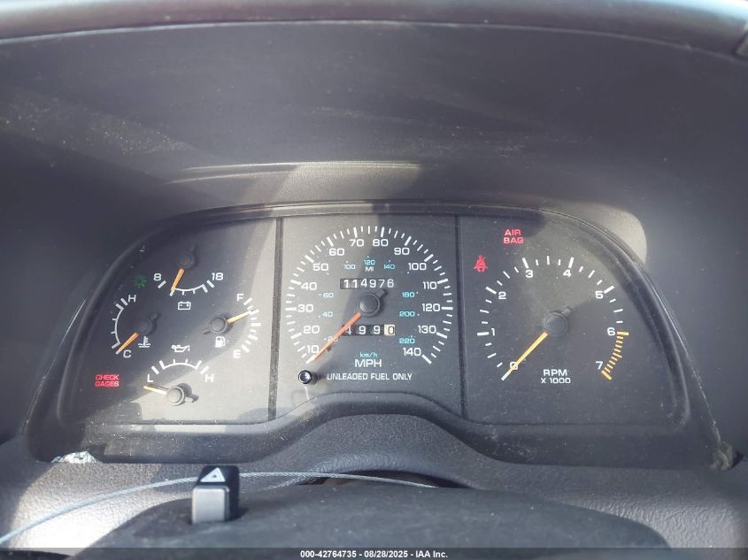 1995 Chrysler Lebaron Gtc VIN: 1C3EU4531SF609476 Lot: 42764735