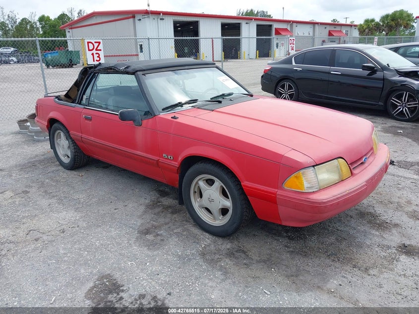 1FACP44E6NF168239 1992 Ford Mustang Lx auction photo 1