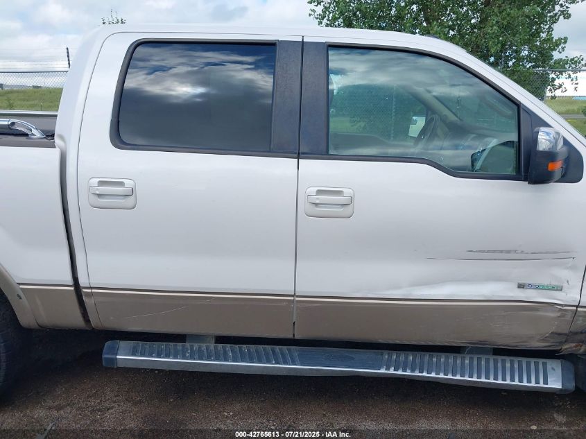 2012 Ford F-150 King Ranch VIN: 1FTFW1ET7CKD24752 Lot: 42765613