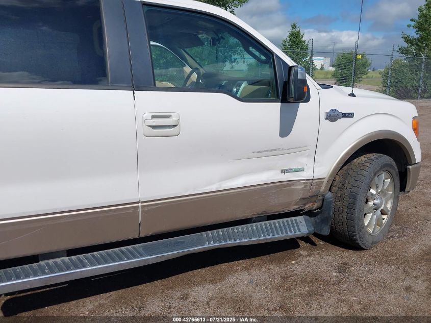 2012 Ford F-150 King Ranch VIN: 1FTFW1ET7CKD24752 Lot: 42765613