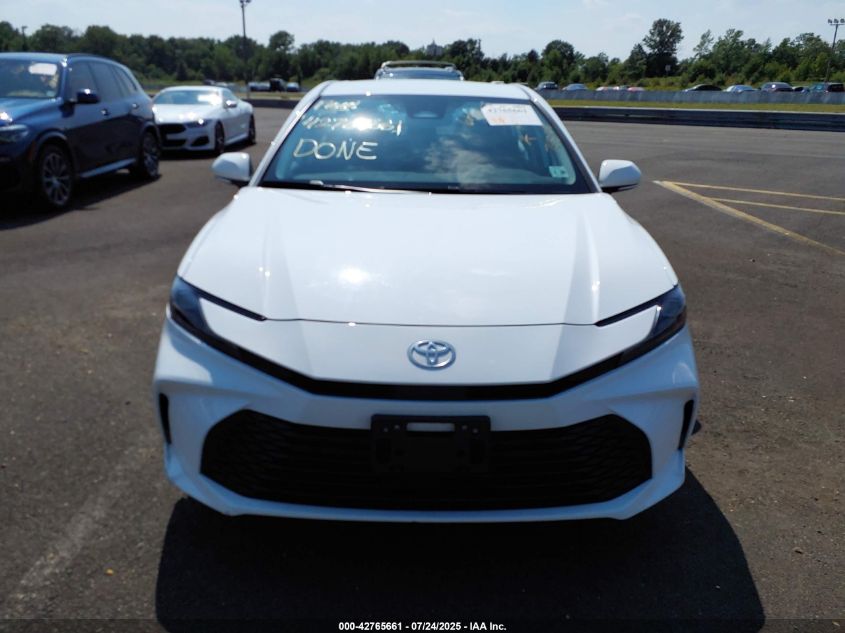 2025 Toyota Camry Le VIN: 4T1DBADK5SU522465 Lot: 42765661
