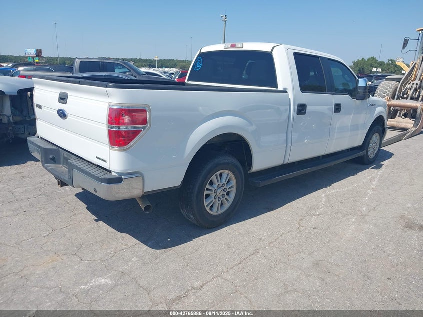 Vin: 1ftvw1cf5cke39214, lot: 43259245, ford f-150 xlt 20124