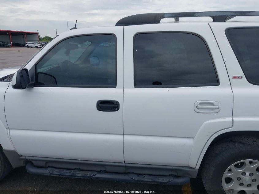 2005 Chevrolet Tahoe Z71 VIN: 1GNEC13T35R144158 Lot: 42765958