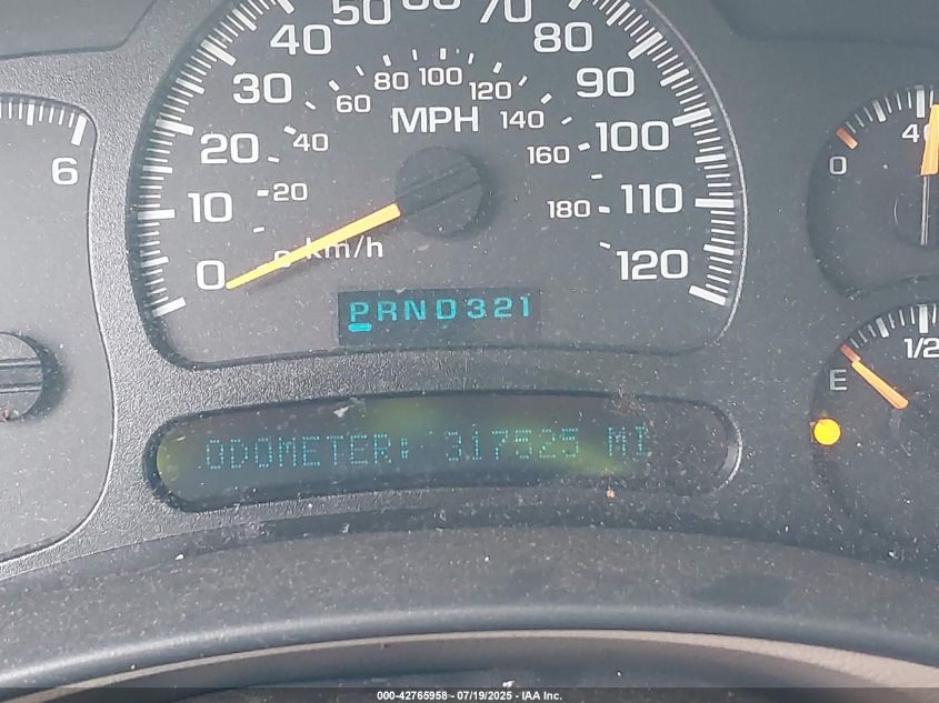 2005 Chevrolet Tahoe Z71 VIN: 1GNEC13T35R144158 Lot: 42765958