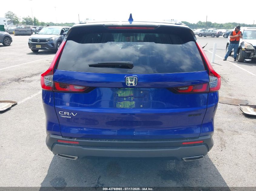 2024 Honda Cr-V Hybrid Sport VIN: 7FARS6H56RE027579 Lot: 42765965
