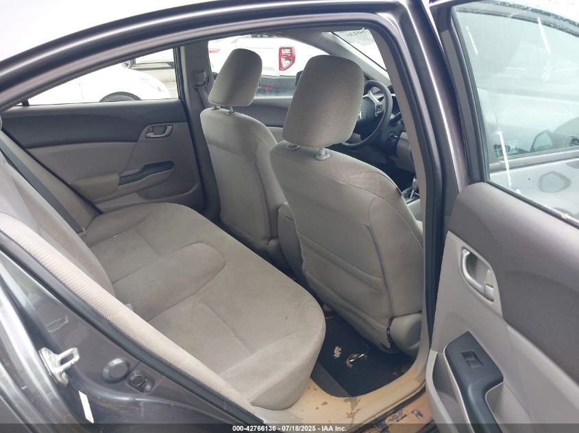 2012 Honda Civic Lx VIN: 19XFB2F5XCE106387 Lot: 42766136