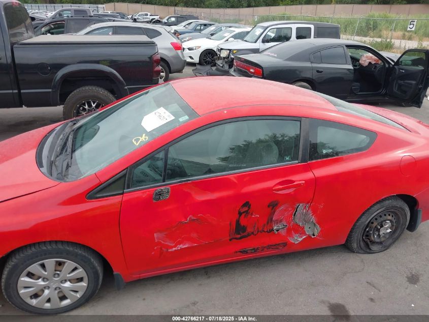 2012 Honda Civic Lx VIN: 2HGFG3B53CH518069 Lot: 42766217