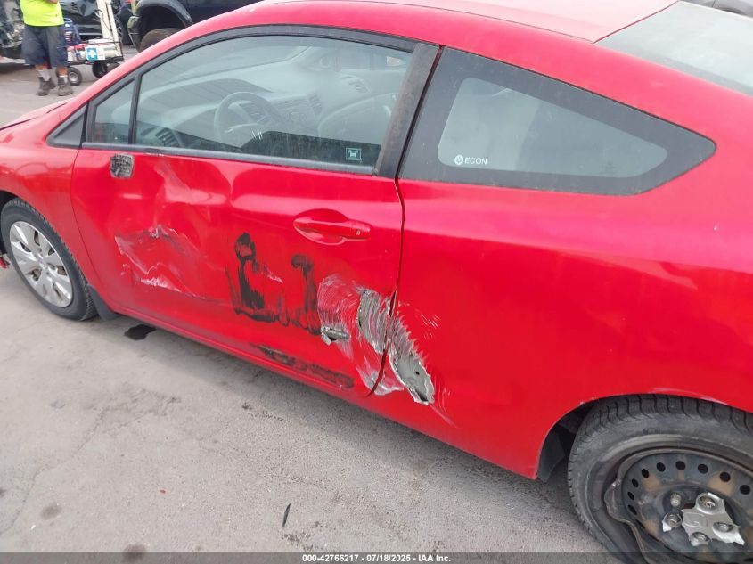 2012 Honda Civic Lx VIN: 2HGFG3B53CH518069 Lot: 42766217