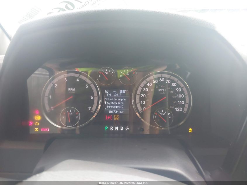 2009 Dodge Ram 1500 Slt/Sport/Trx VIN: 1D3HV13T79S721229 Lot: 42766287