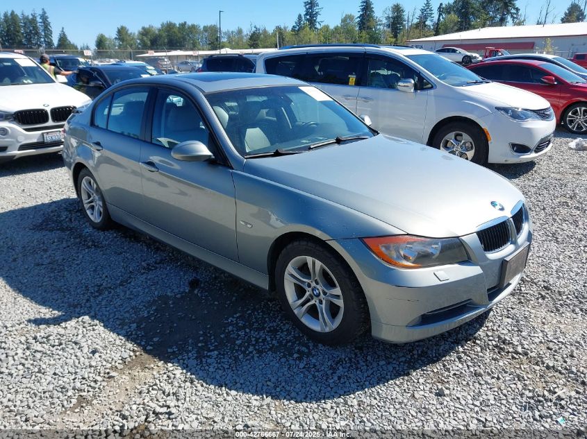 2008 BMW 328Xi VIN: WBAVC73578KP38646 Lot: 42766667