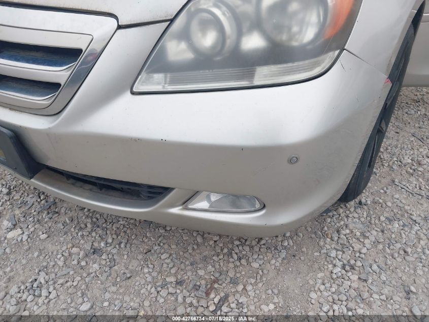 2006 Honda Odyssey Touring VIN: 5FNRL38876B101136 Lot: 42766734