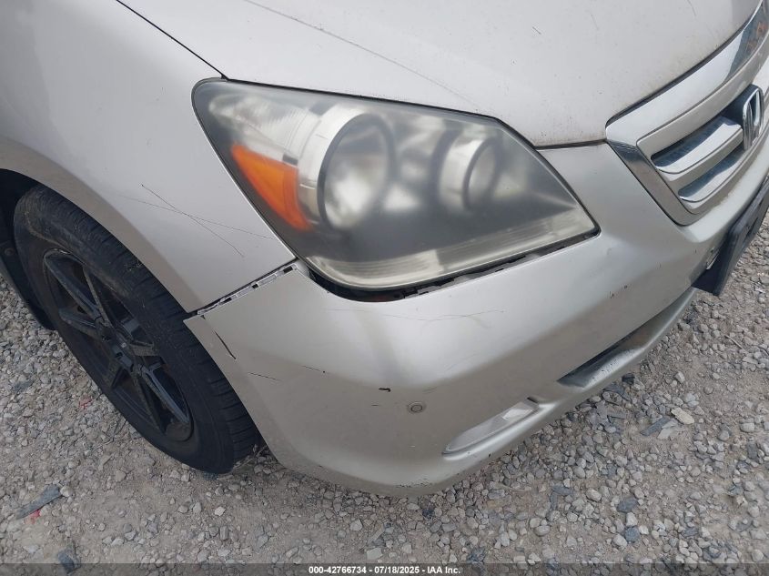 2006 Honda Odyssey Touring VIN: 5FNRL38876B101136 Lot: 42766734