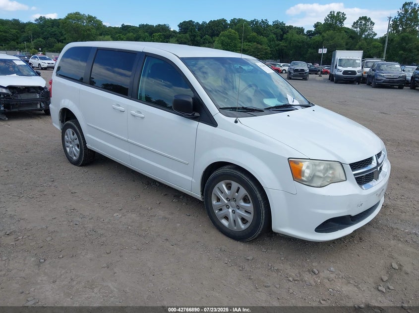 2C4RDGBG5ER296452 2014 Dodge Grand Caravan Se auction photo 1