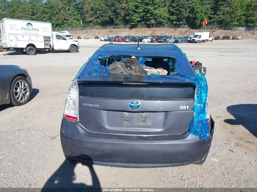 2011 Toyota Prius Two VIN: JTDKN3DU3B1405808 Lot: 42766944