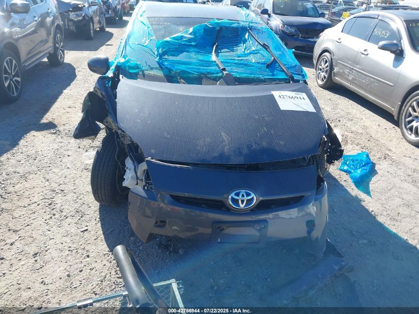 2011 Toyota Prius Two VIN: JTDKN3DU3B1405808 Lot: 42766944