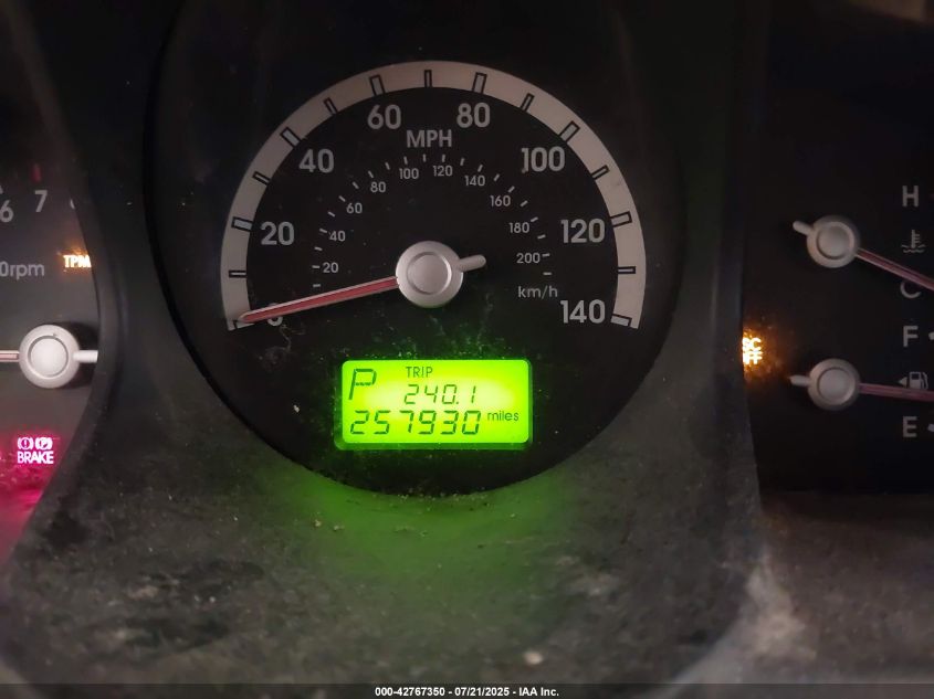 2006 Kia Sportage Ex V6/Lx V6 VIN: KNDJF723767223977 Lot: 42767350