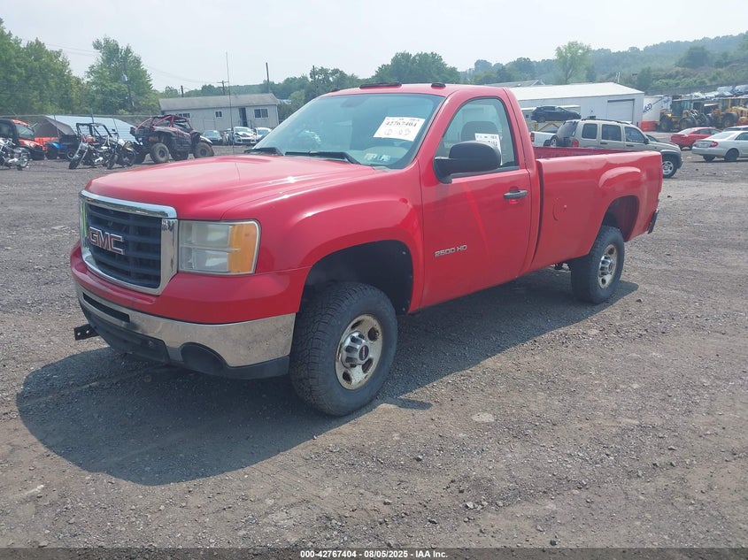 Vin: 1gt3kzbgxaf112101, lot: 43260762, gmc sierra 2500hd work truck 20102
