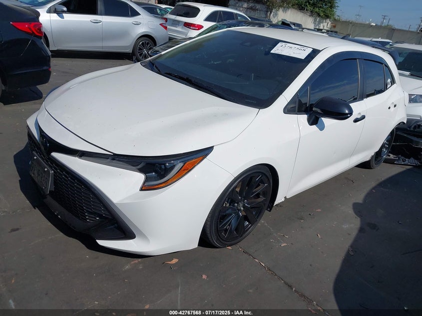 VIN JTND4MBE1N3170004 2022 TOYOTA COROLLA SE NIGHTSHADE EDITION