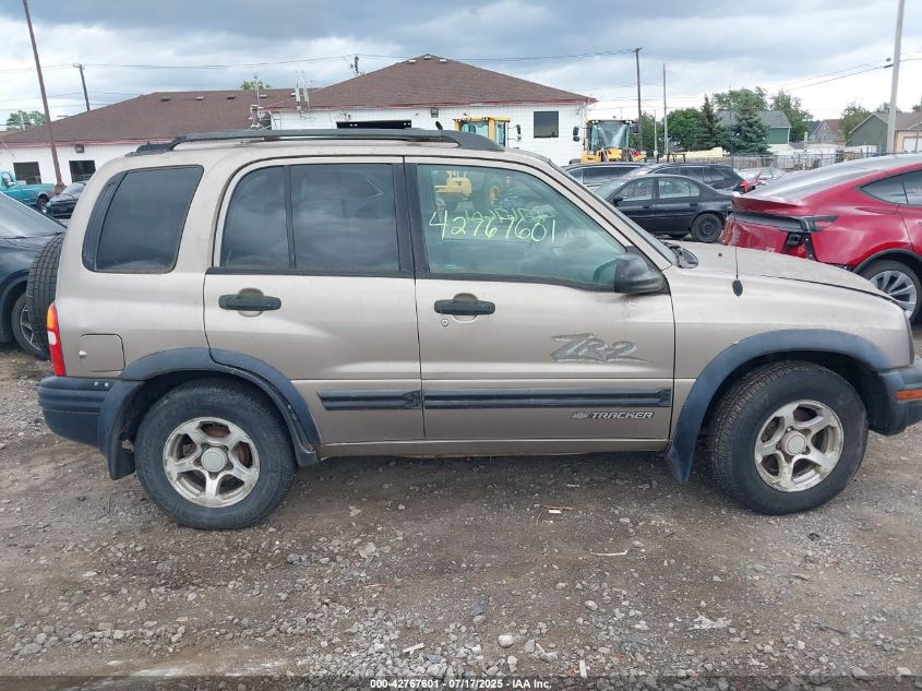 2002 Chevrolet Tracker VIN: 2CNBJ73423692571 Lot: 42767601