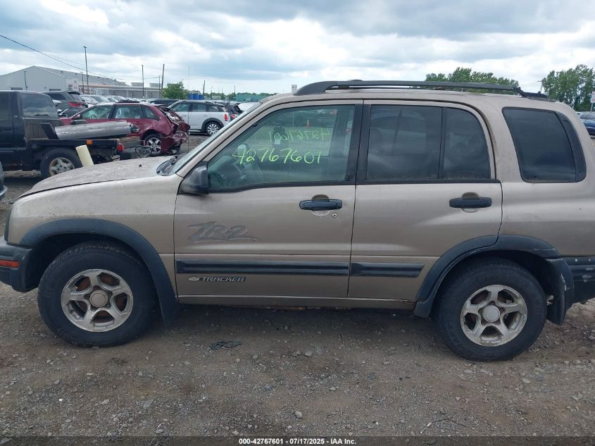 2002 Chevrolet Tracker VIN: 2CNBJ73423692571 Lot: 42767601